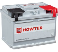 Аккумулятор Howter 62RS 580 А 242x175x175 464542