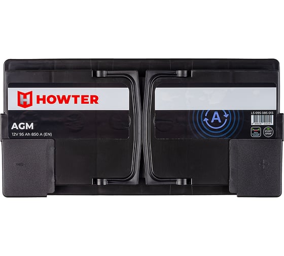 Аккумулятор Howter AGM 95R 850A 352x175x190 463172
