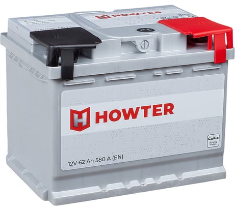 Аккумулятор Howter 62R 580 А 242x175x190 464541