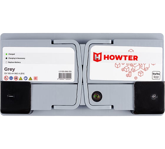 Аккумулятор Howter Grey 105R 960A 353x175x190 463285