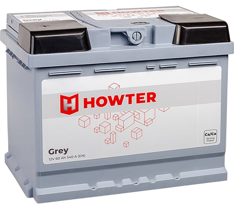 Аккумулятор Howter Grey 60L 540A 242x175x190 463181