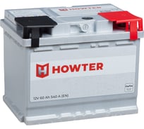 Аккумулятор Howter 60R 540 А 242x175x190 464480