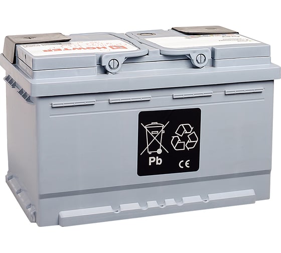 Аккумулятор Howter Grey 75RS 700A 278x175x175 463186