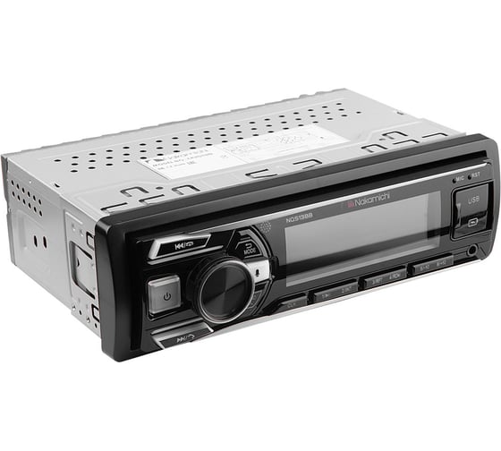 Медиа-ресивер NAKAMICHI 1 din, USB, AUX, ВТ, ПДУ, 4*50 Вт, голубой NQ513BB NAK-NQ513BB
