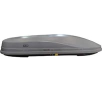 Бокс автомобильный ED Магнум 580 л, серый металлик, 2200x840x420 мм, быстросъём ED5-077B