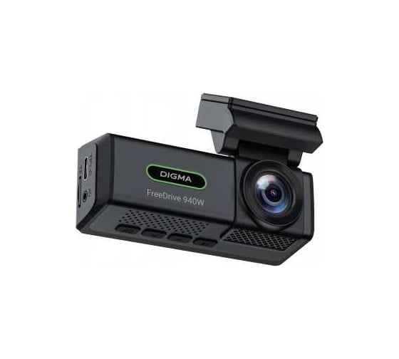 Видеорегистратор DIGMA FreeDrive Allwinner 940W черный, 8Mpix, 2160x3840, 170 г 2026842