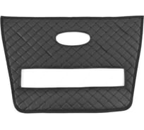 Утеплитель радиатора DEFLY для Ford Focus 2010-2015, до рестайлинга, экокожа, черная ZFr2-2KR