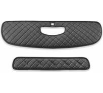 Утеплитель радиатора DEFLY для Geely Monjaro, 2022-н.в., экокожа черная ZGe1-2KR