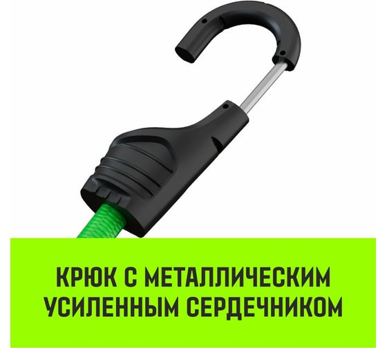 Стяжка эластичная с крючками для багажа HITCH REGULAR 120 см, комплект 2 шт. SZ087657