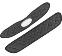 Утеплитель радиатора Defly для Hyundai Solaris, 2010-2017, экокожа черная ZHnd1-2KR