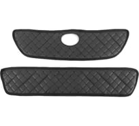 Утеплитель радиатора Defly для Toyota Corolla Fielder (E120), 2000-2006, экокожа черная ZTy3-2KR