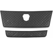 Утеплитель радиатора Defly для ГАЗель Некст, 2013-н.в, экокожа черная ZG016-2KR