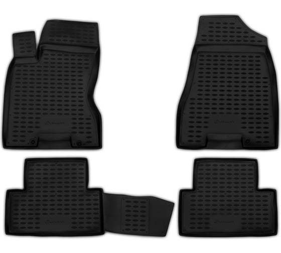 Коврики в салон Element для NISSAN X-Trail T31, 2007-2010, 2011-02/2015, 4 шт., серые NLC.36.20.211 1