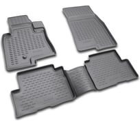 Коврики в салон Element для MITSUBISHI Pajero III 5D 1999-2006 г.в., 4 шт., полиуретан, серые NLC.35.05.211