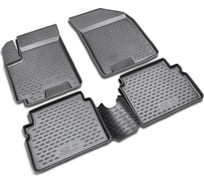 Коврики в салон Element для CHEVROLET Aveo 2004-2012 г.в., 4 шт., полиуретан, серые NLC.08.06.211k