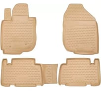 Коврики в салон Element для NISSAN Murano 2003-2007 г.в., 4 шт., полиуретан, бежевые NLC.36.09.212