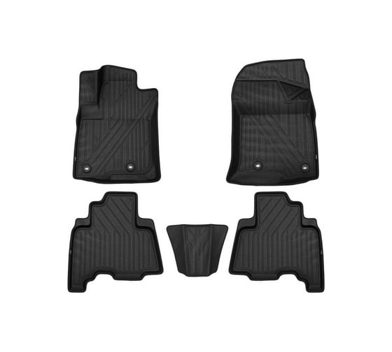 Коврики Element KVEST 3D в салон TOYOTA LC-150 Prado, 2013-, 5 шт. KVESTTYT00002K1 1