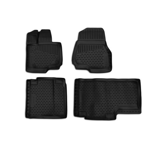 Коврики Element 3D FORD F-150, 2015-2017, Supercab ext. cab, 4 шт. полиуретан 3D1681210k 1
