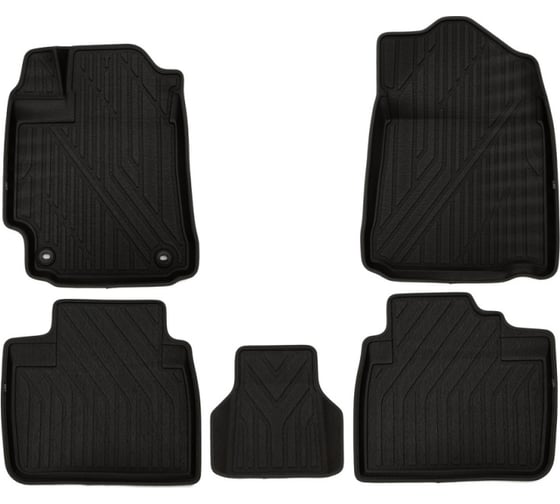 Коврики Element KVEST 3D в салон TOYOTA Camry, 2011-2017, XV50, 5 шт. KVESTTYT00003K 1