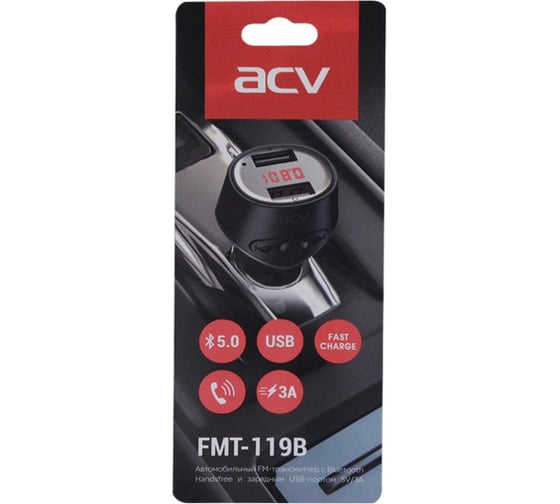 FM-Трансмиттер ACV FMT-119B 37400