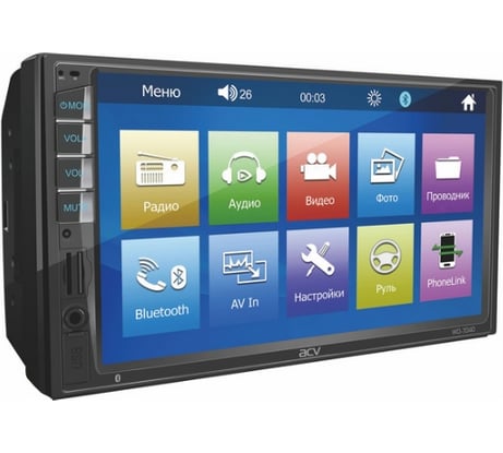 Автомагнитола ACV WD-7040 35081