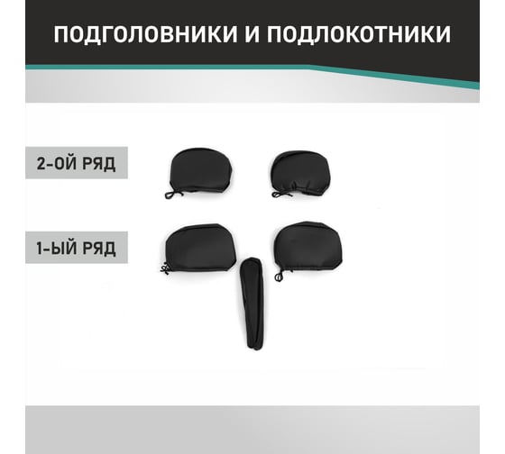 Чехлы на сиденья Defly Nissan Note (E11) 2005-2007, хэтчбек 5дв., экокожа черная Nis16-2K