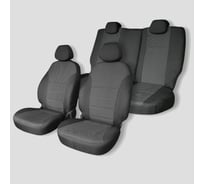 Чехлы на сиденья Defly Toyota Sienta (XP170) 07.2015-07.2022, спинка 2-го ряда 50/50, без подлокотника, 5 мест, жаккард Ty72-5-2