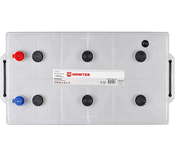 Аккумулятор Howter Premium 225 euro 1500A 517x273x240 463204