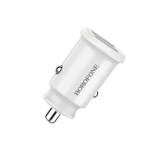 Автомобильное ЗУ Borofone BZ8, 2хUSB-А, 2.4A, белый 23752-BZ8W 1