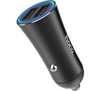 Автомобильное ЗУ Hoco Z30A, 2хUSB-А, 3.1А, черный 23753-Z30ABK