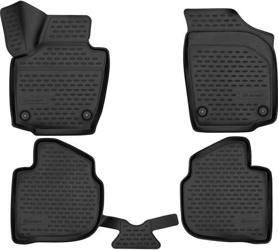 Коврики Element 3D в салон для VOLKSWAGEN Polo, 2020-, 4шт 3D02433210k 1