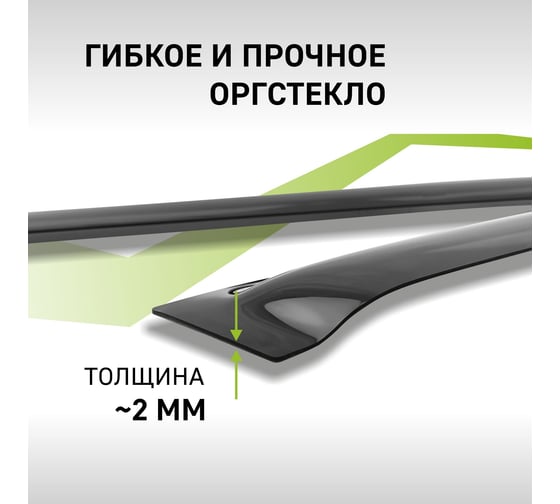 Дефлекторы окон Defly Geely Coolray, 2018-2024 DSGEECO1932
