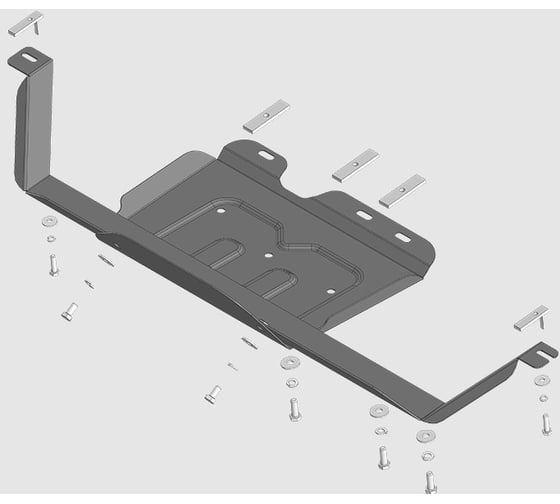 Защита стальная MOTODOR 2 мм РК JAC T9 78318 1