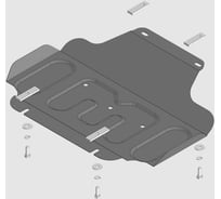 Защита стальная MOTODOR 2 мм Д, ПДф JAC T9 78316