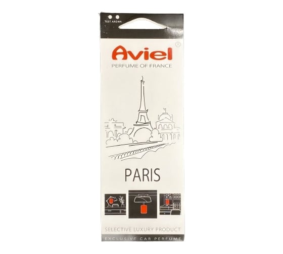 Картонный ароматизатор Aviel PARIS 32041