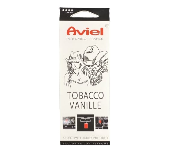 Картонный ароматизатор Aviel TABACCO VANILLLE 31921 1