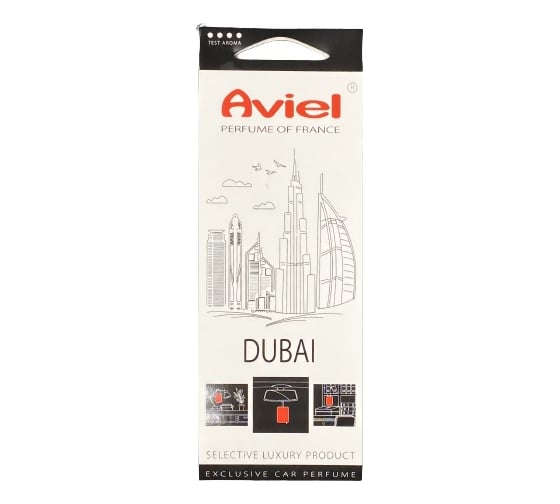 Картонный ароматизатор Aviel DUBAI 31884