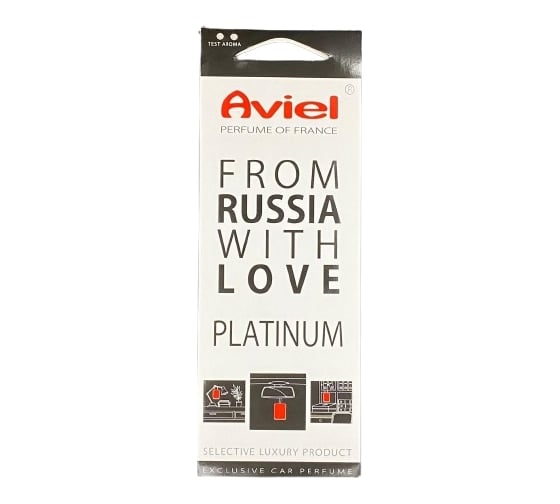 Картонный ароматизатор Aviel PLATINUM 32003 1