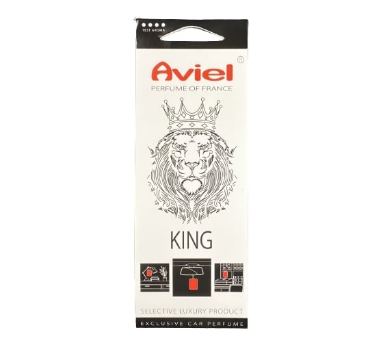 Картонный ароматизатор Aviel KING 31891 1