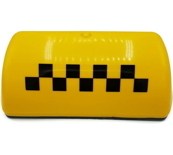 Фонарь-шашечки DolleX ТАКСИ 290х130х90 мм, 6 магнитов, с подсветкой, желтый FTX-07