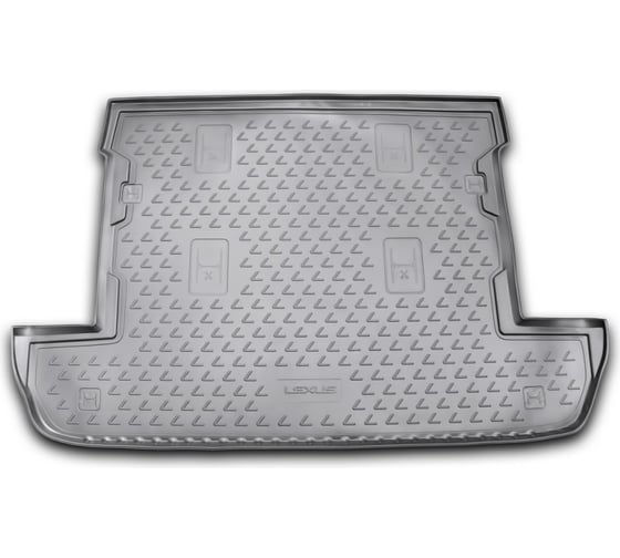 Коврик Element в багажник LEXUS LX 570 2007-2012, 2012-, внед 7 мест, кор, серый NLC2907B12g