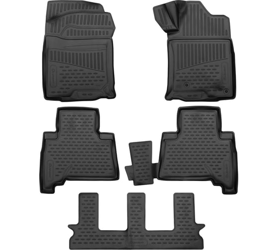 Коврики Element 3D в салон TOYOTA Land Cruiser Prado 2009-, ПР внед 5шт 3DA0N028210 1