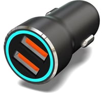 Автомобильное зарядное устройство REXANT c двумя портами (USB-A + USB-C) c LED-подсветкой, 20Вт 18-2243-5
