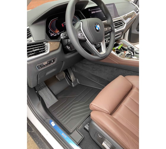 Коврики в салон SRTK 3D LUX резиновые, для BMW X6 G06 2019- г.в. 3D.BM.X.6.19G.08Х06