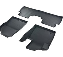 Коврики в салон SRTK 3D LUX резиновые, для KIA Sorento Prime 2014- г.в. 3D.KI.SOR.PR.14G.02X88