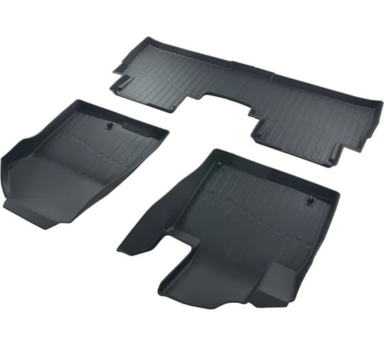 Коврики в салон SRTK 3D LUX резиновые, для KIA Sorento Prime 2014- г.в. 3D.KI.SOR.PR.14G.02X88 1