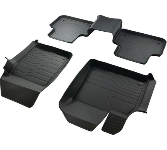 Коврики в салон SRTK 3D LUX резиновые, для Audi Q8 2018- г.в. 3D.A.Q.8.18G.08011