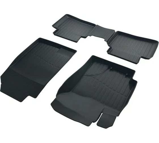 Коврики в салон SRTK 3D LUX резиновые, для KIA Rio IV 2017- г.в. 3D.KI.RI.17G.02077 1