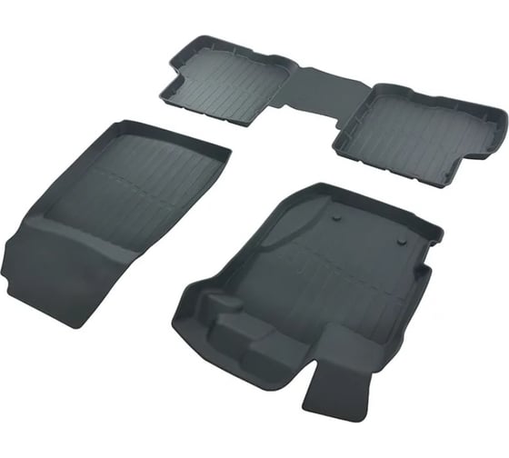Коврики в салон SRTK 3D LUX резиновые, для Renault Arkana 2019- г.в. 3D.RN.AR.19G.02X35