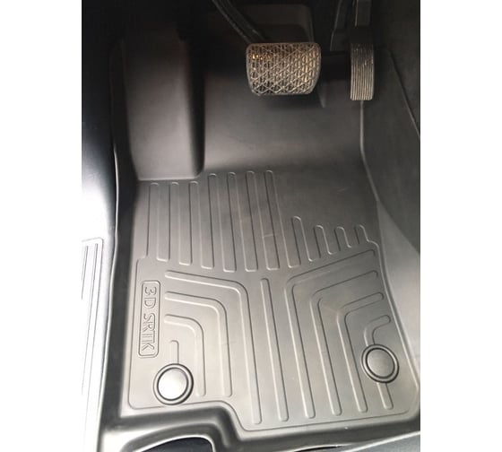 Коврики в салон SRTK 3D LUX резиновые, для Mercedes-Benz GLE Coupe 2015-2019 г.в. 3D.MB.GLE.C.15G.08004